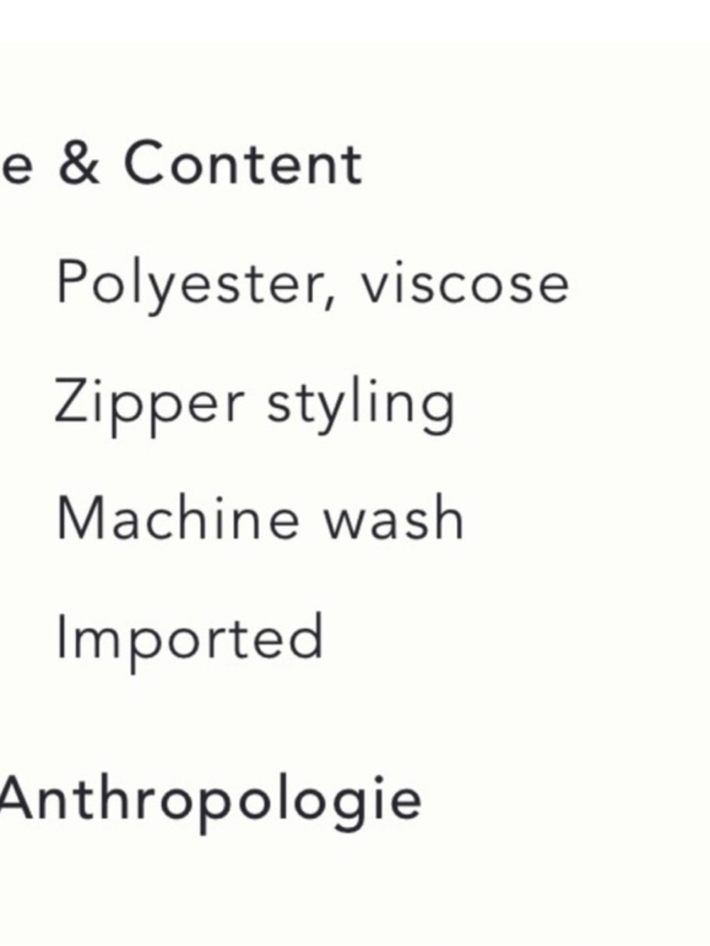 Anthropologie One Shoulder Black & White Gingham Dress Small NWT - Picture 12 of 12